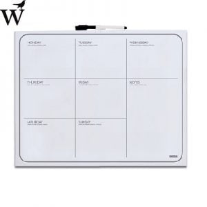 Planbord Desq week 40x50cm magnetisch