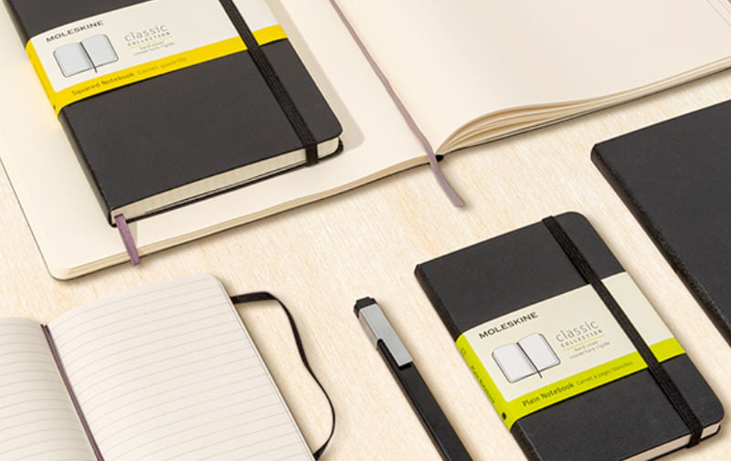 Moleskine notitieboeken layout | Mijnwolfslag