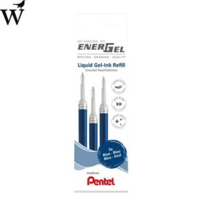 Gelschrijvervulling Pentel LR7 Energel 0.4mm blauw set à 3