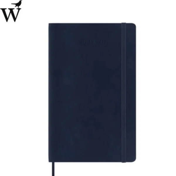 Agenda Moleskine Weekly note Large 18m 2025/2026 soft Blue - Afbeelding 2