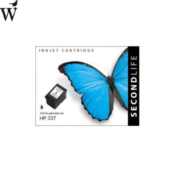 SecondLife HP 337 Zwart 25ml