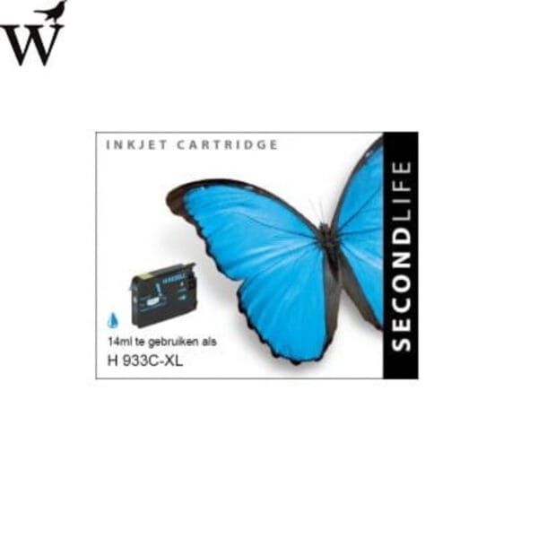 SecondLife HP 933XL Cyaan 14ml