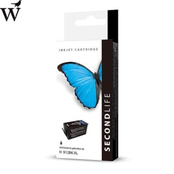 SecondLife HP 912xl zwart 30ml