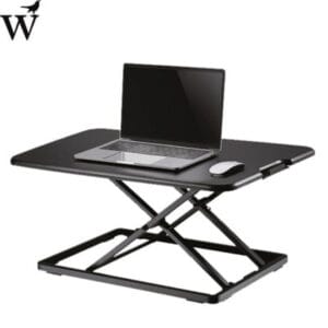 Lichtgewicht zit-sta werkplek met ultra slank design NSWS050