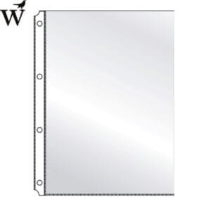 Showtas 4-gaats PP 0.08mm glad 100 stuks Huismerk