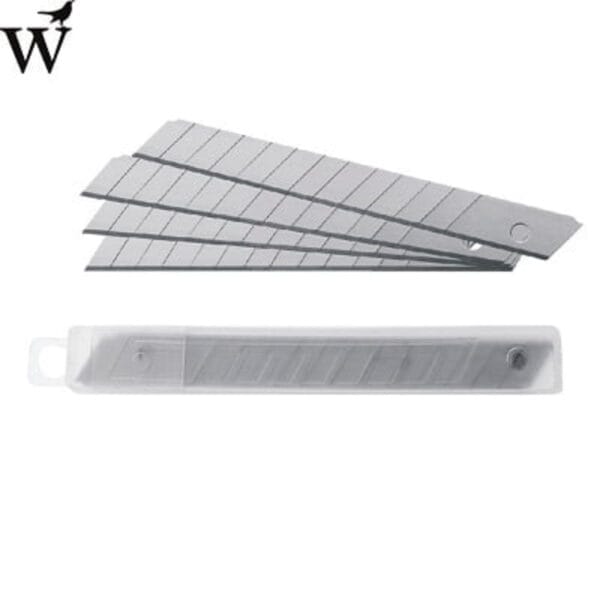 Reservemessen Westcott 9mm 10stuks