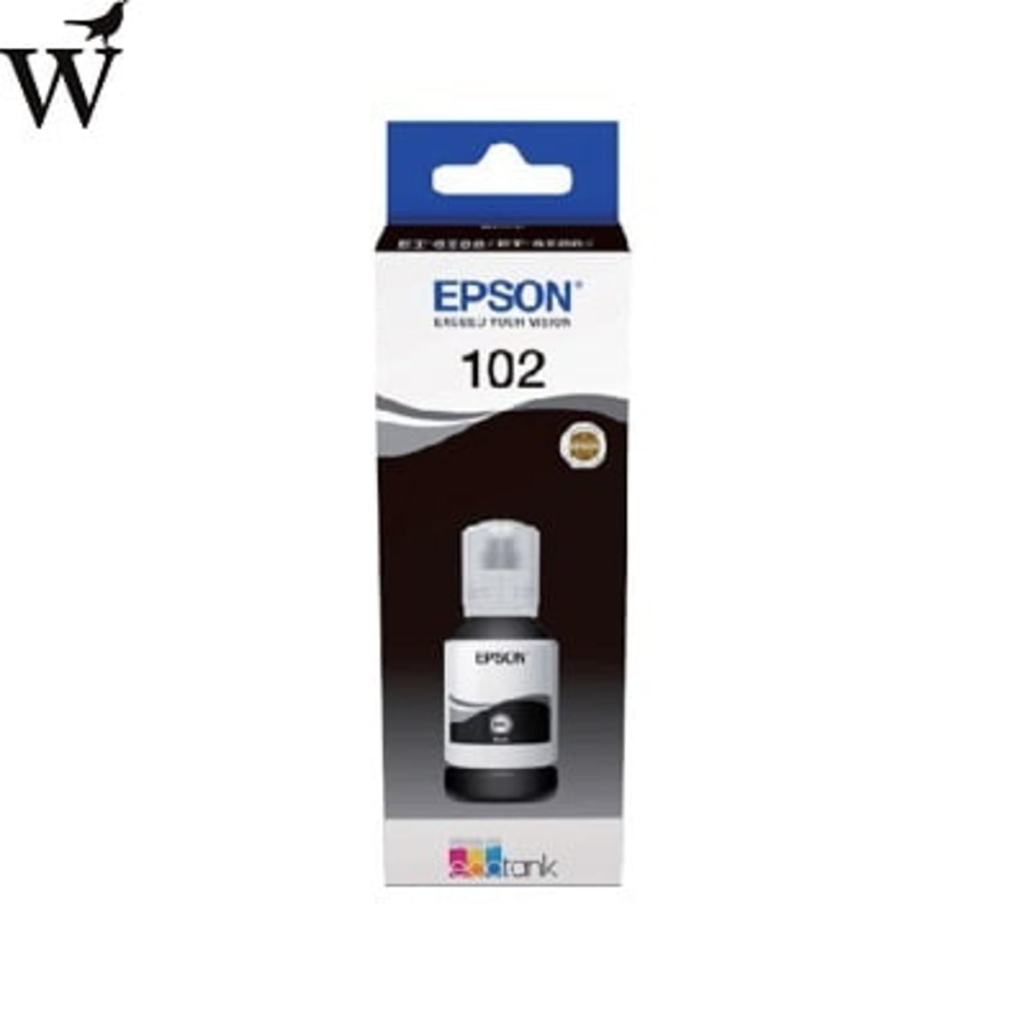 Navulinkt Epson 102 T03R1 Zwart Fles