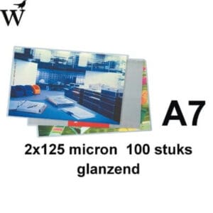 Lamineerhoes GBC A7 2x125micron 100stuks