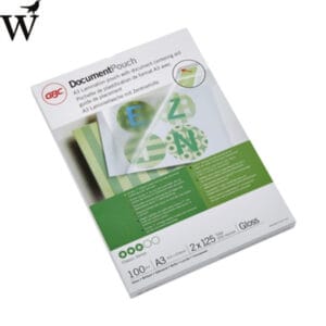 Lamineerhoes GBC A3 2x125micron 100stuks