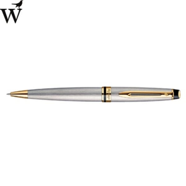 Balpen Waterman Expert stainless steel GT medium - Afbeelding 2