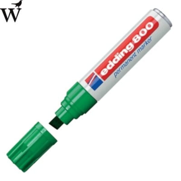 Viltstift edding 800 schuin groen 4-12mm