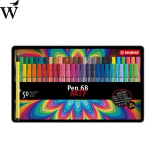 Viltstift Stabilo 6850-6 blik à 50 kleuren