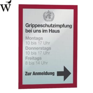 Duraframe Durable 487203 A4 rood 2 stuks