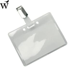 Badge Opus 2 met clip 60x90mm doos á 24