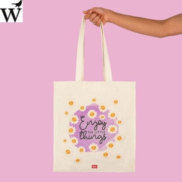 Legami katoenen tas - Tote Bag - Daisy - Afbeelding 4