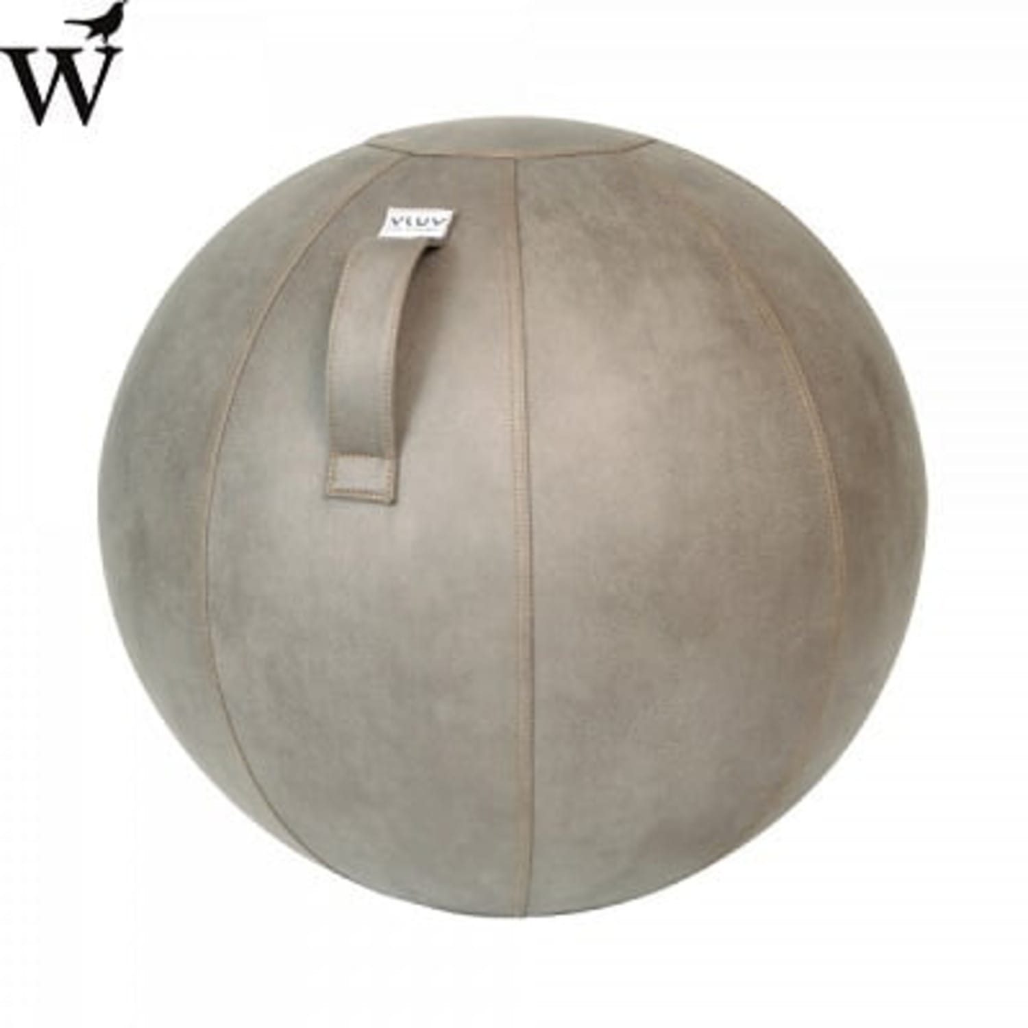 VLUV VEEL zitbal 60-65cm Mud