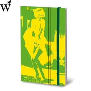 Notitieboek - Fluo Marilyn Collection 13x21cm Yellow-Green