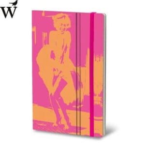 Notitieboek - Fluo Marilyn Collection 13x21cm Prange-Fuchsia