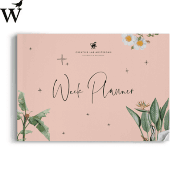 Weekplanner Creative Lab Amsterdam Dancing Crane Birds