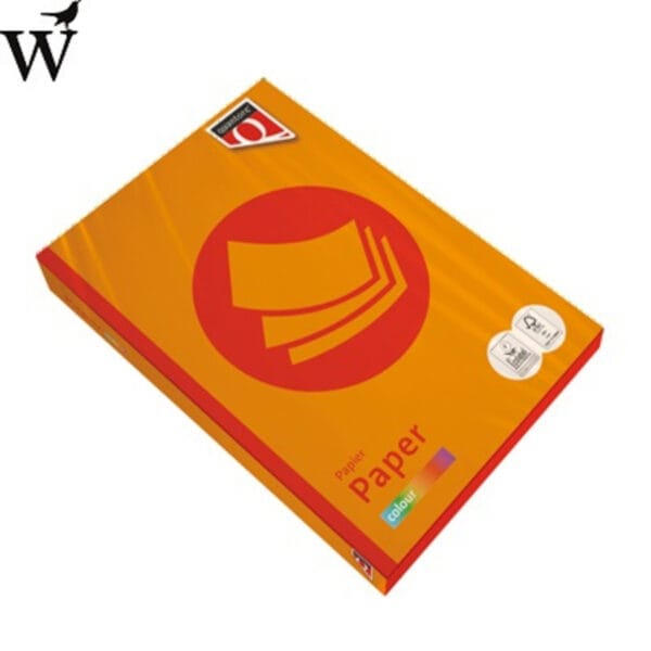 Kopieerpapier Huismerk A4 80gr oranje 500vel