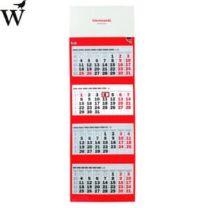 4-Maandskalender 2026 Huismerk