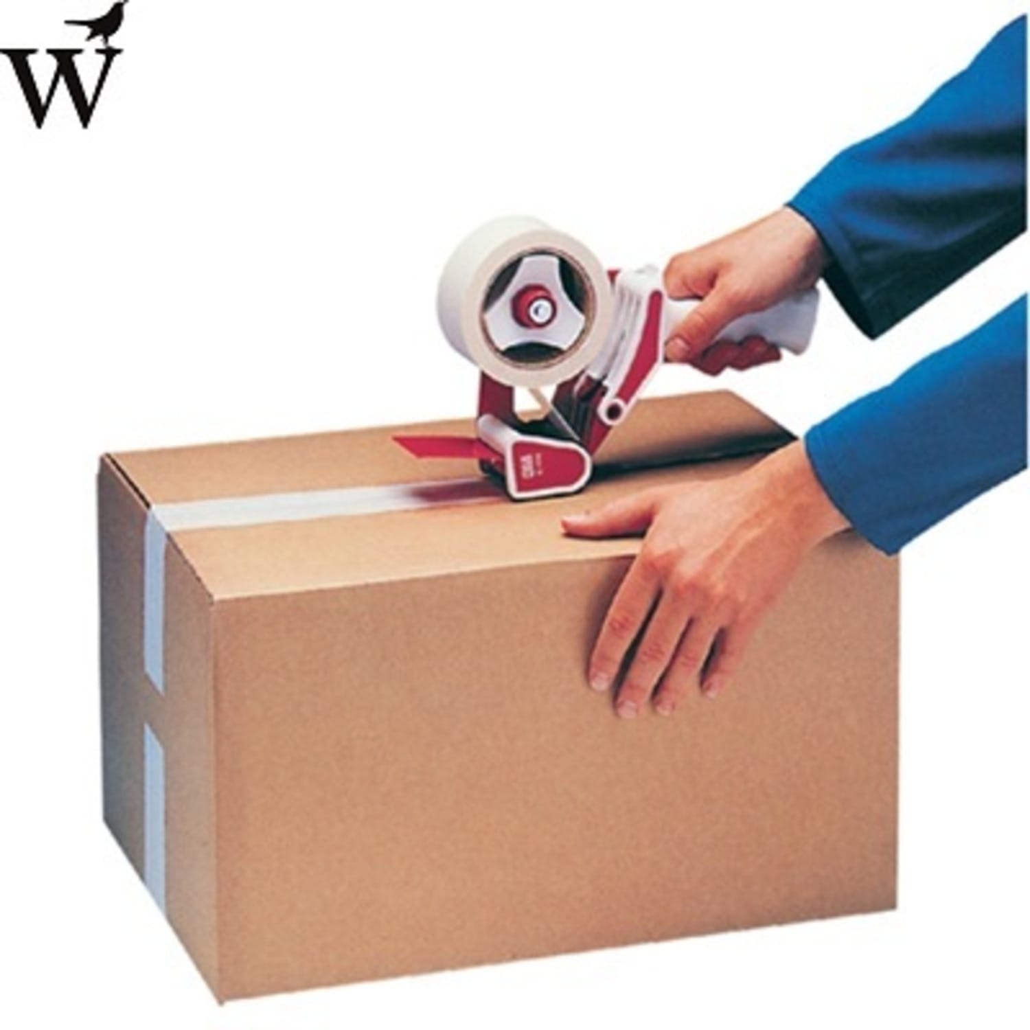 Handdozensluiter Tesa met 2rol 50mmx66m transparant - Afbeelding 3