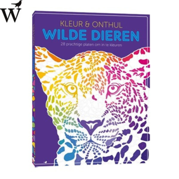 Kleur & Onthul - Wilde dieren