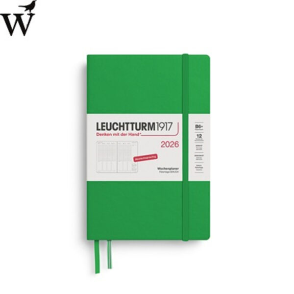 Agenda Leuchtturm Weekly planner 2026 Paperback HC Spring