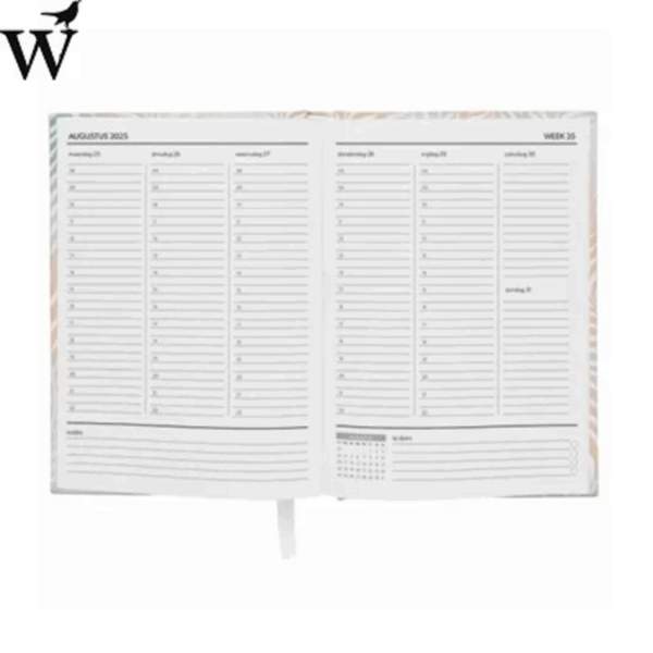 Agenda Verhaak 22x16cm Bloom 2025/2026 (18-maanden) - Afbeelding 2