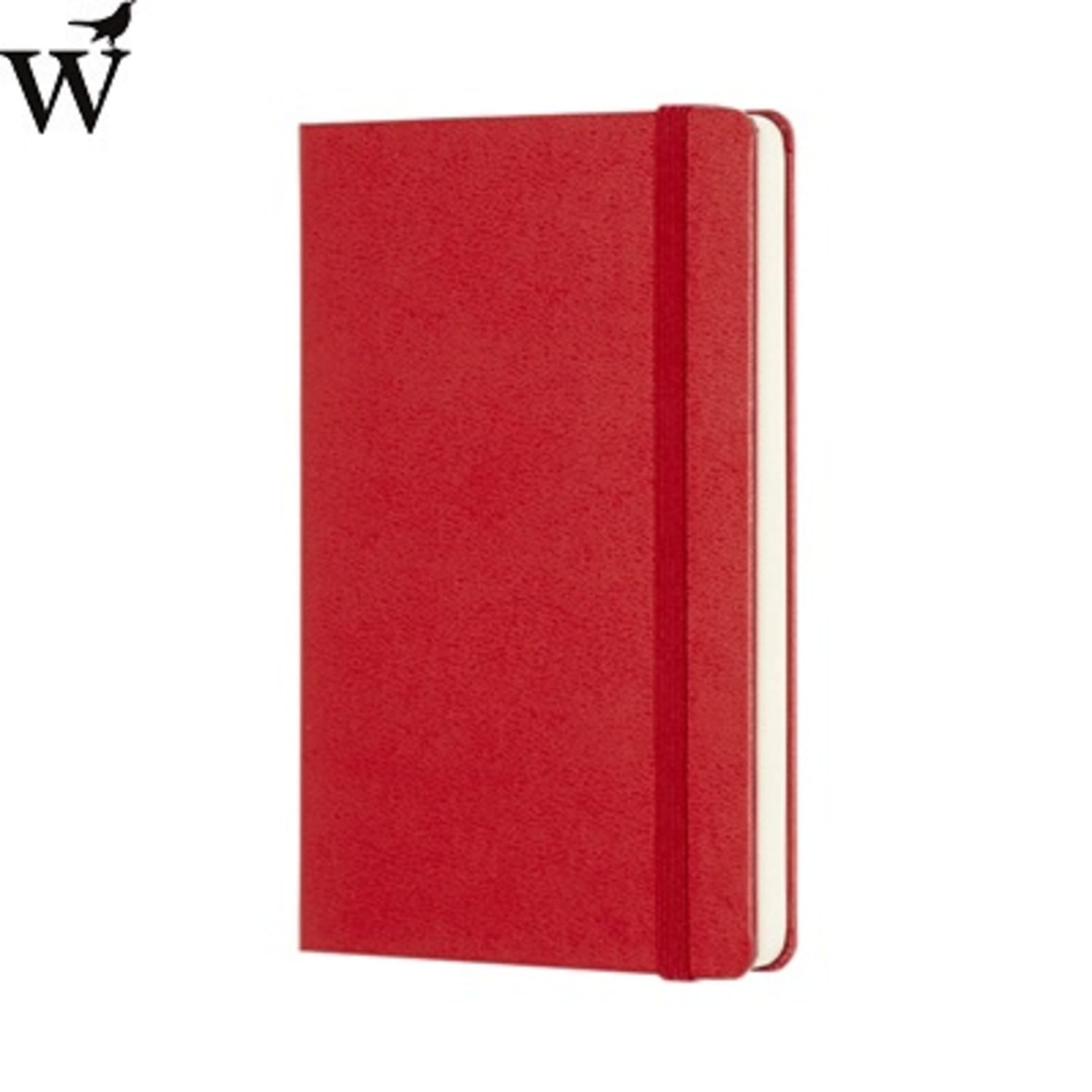 Notitieboek Moleskine pocket blanco rood Hard - Afbeelding 2