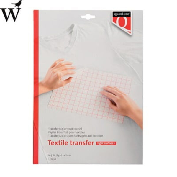 Transferpapier voor textiel lichte kleding 6 vel Huismerk
