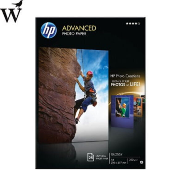 Inkjetpapier HP Q5456A A4 advanced 250gr 25vel