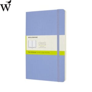 Notitieboek Moleskine large blanco Hydrangea Blue Soft