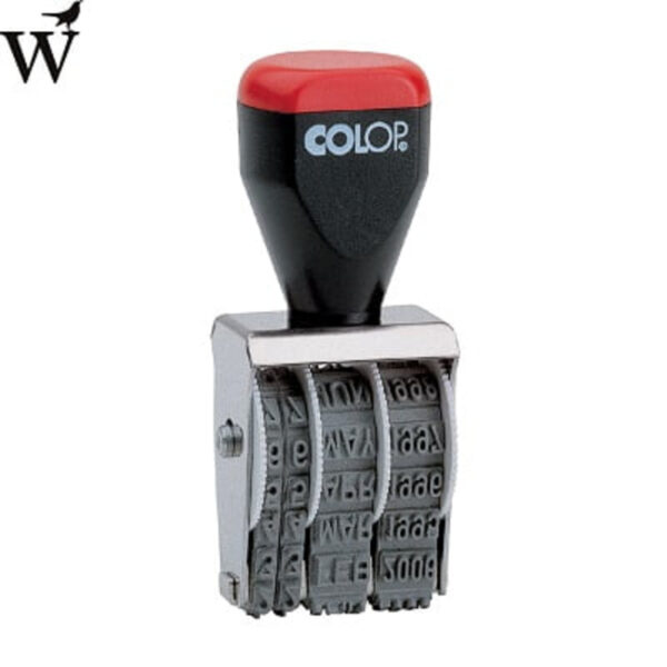 Datumstempel Colop 04500 niet zelfinktend 5mm