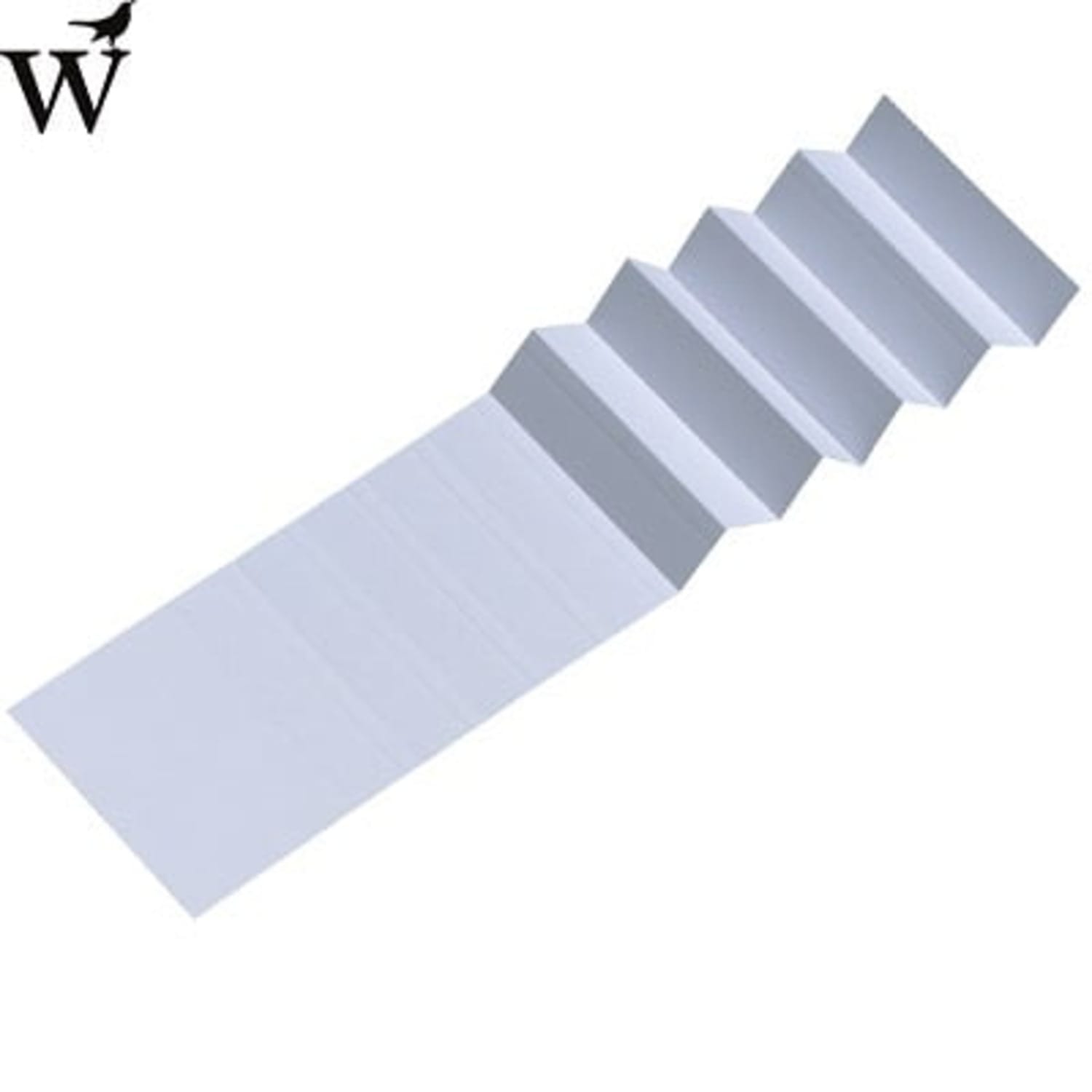 Ruiterstrook voor Alzicht hangmappen A5847-0 65mm wit