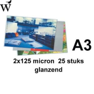 Lamineerhoes GBC A3 2x125micron 25stuk