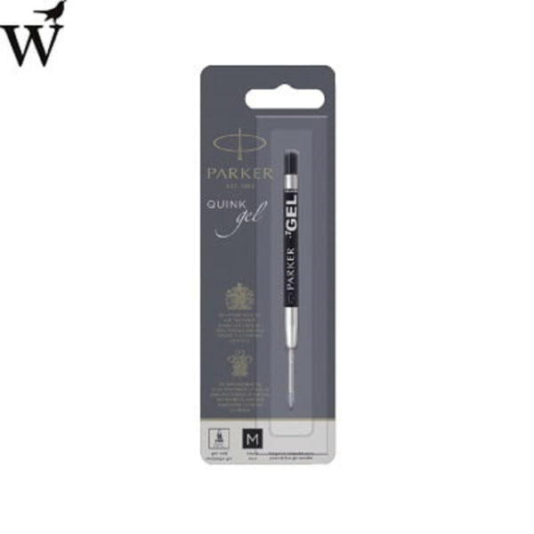 Gelpenvulling Parker zwart 0.7mm stuk per blister