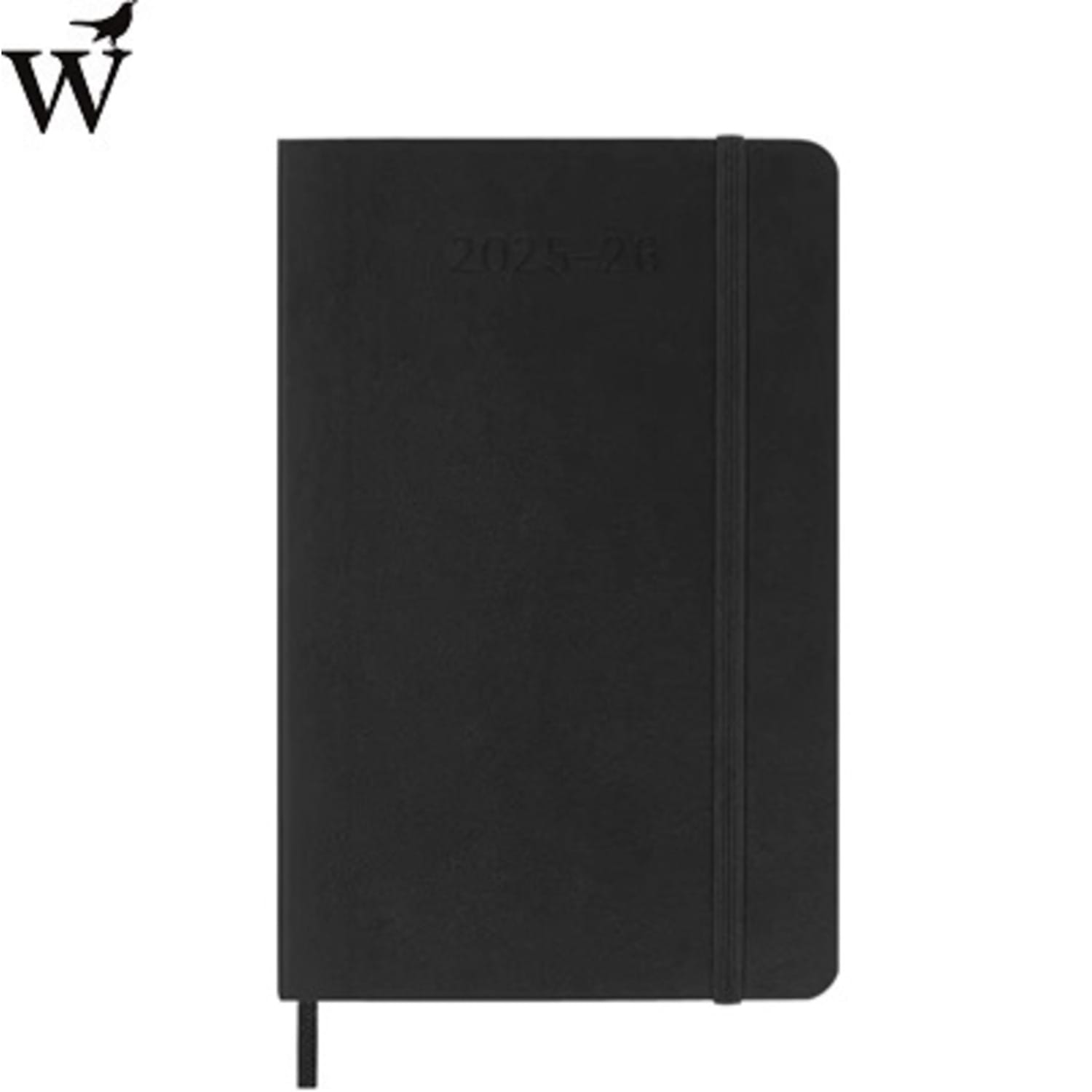Agenda Moleskine Weekly notebook P 18m 2025/2026 soft zwart - Afbeelding 2