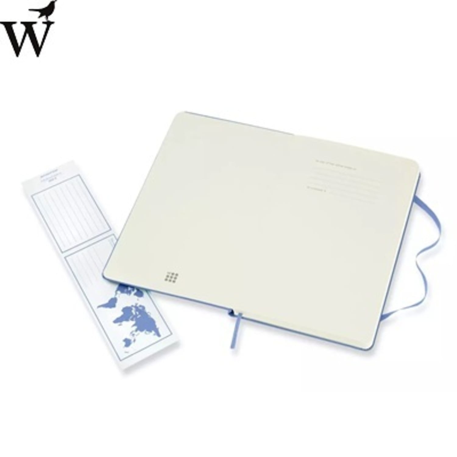 Notitieboek Moleskine large lijn Hydrangea Blue Hard - Afbeelding 3