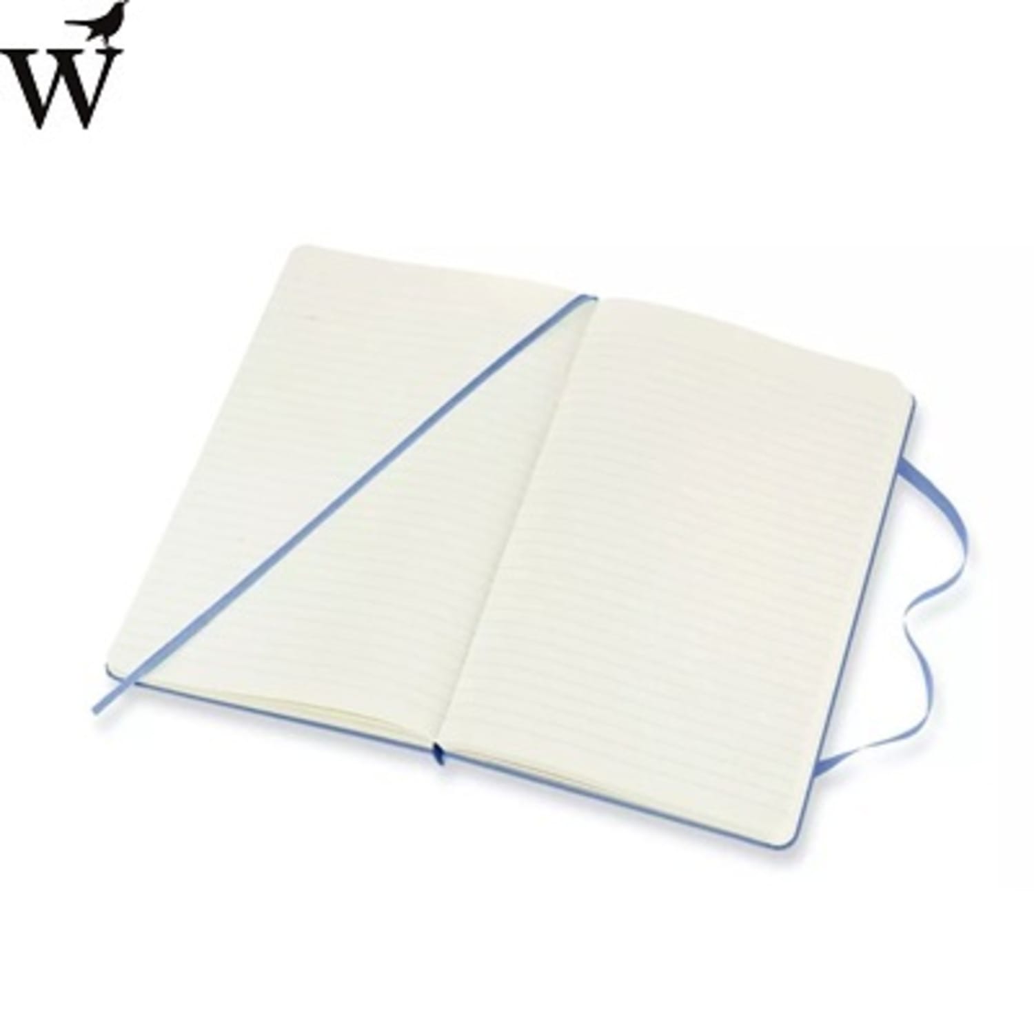 Notitieboek Moleskine large lijn Hydrangea Blue Hard - Afbeelding 4