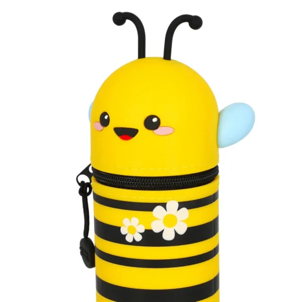 Legami 2 in 1 silicone pencil case KAWAII - Bee - Afbeelding 2