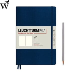 Notitieboek Leuchtturm med MC Navy plain soft cover A5