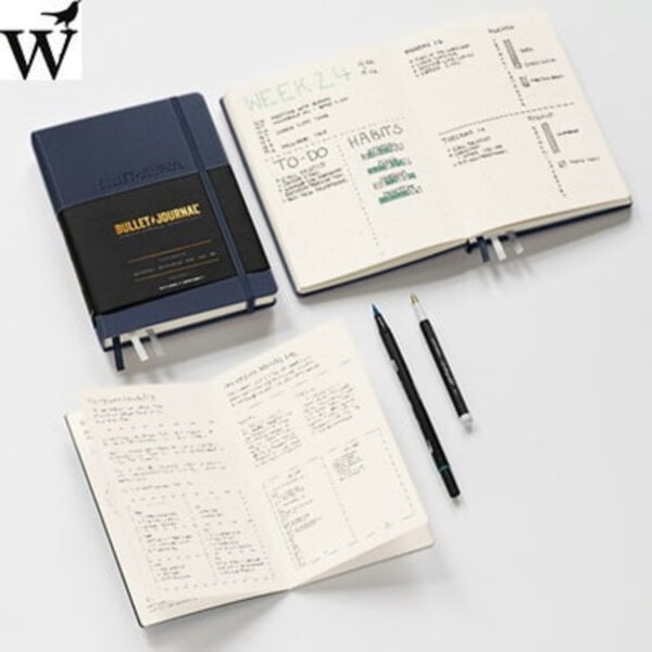 Notitieboek Leuchtturm pocket black bullet soft  A6 (3-pack) - Afbeelding 4