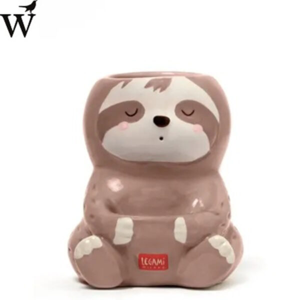 Legami Ceramic Pen Holder - Desk Friends - Sloth