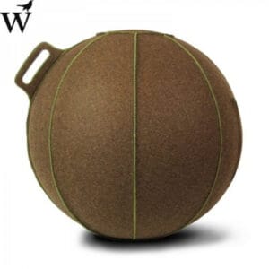 VLUV VELT ZITBAL 60-65CM Brown-Melange / Green