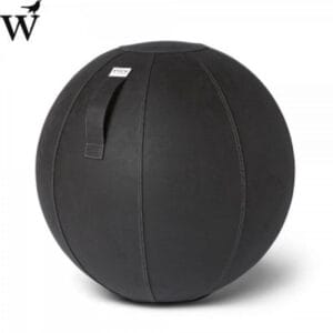 VLUV VEGA zitbal 60-65cm Black