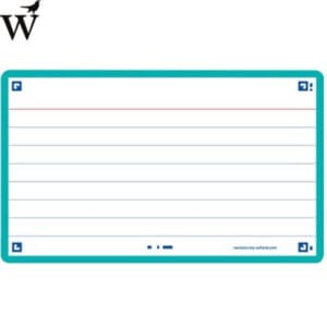 Flashcards Mint groen 75x120mm 80vel Oxford 2.0