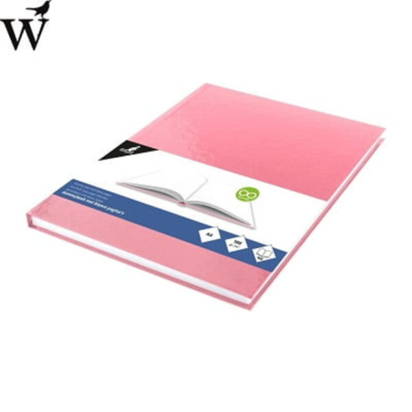 Dummybook Kangaro A4 blanco hardcover pastel roze