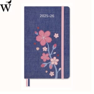 Moleskine agenda Weekly L 18 mnd 2025/2026 Sakura blue