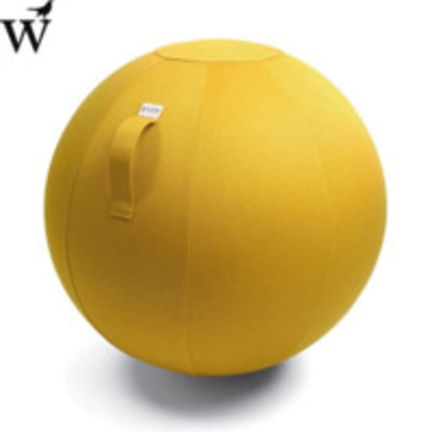 VLUV LEIV zitbal 70-75cm Mustard Geel